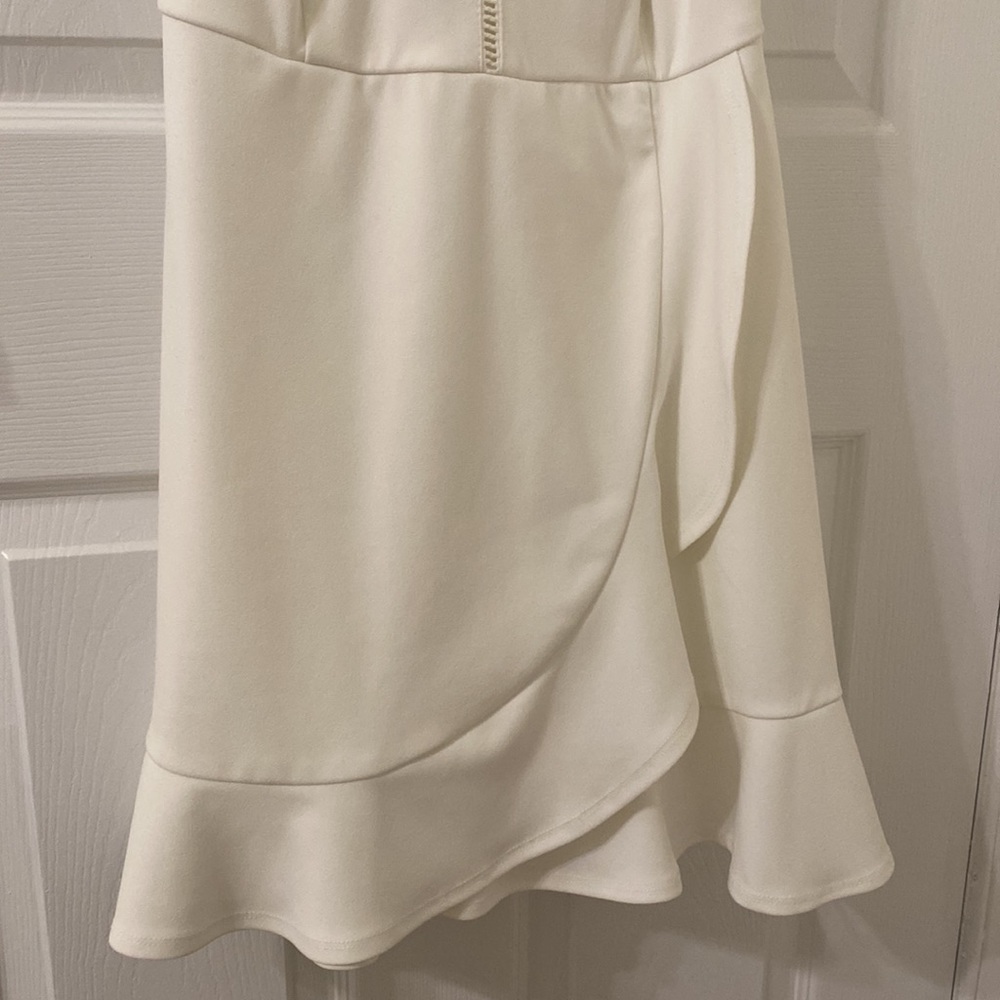 Formal Ruffled Mini Dress - Picture 3 of 5